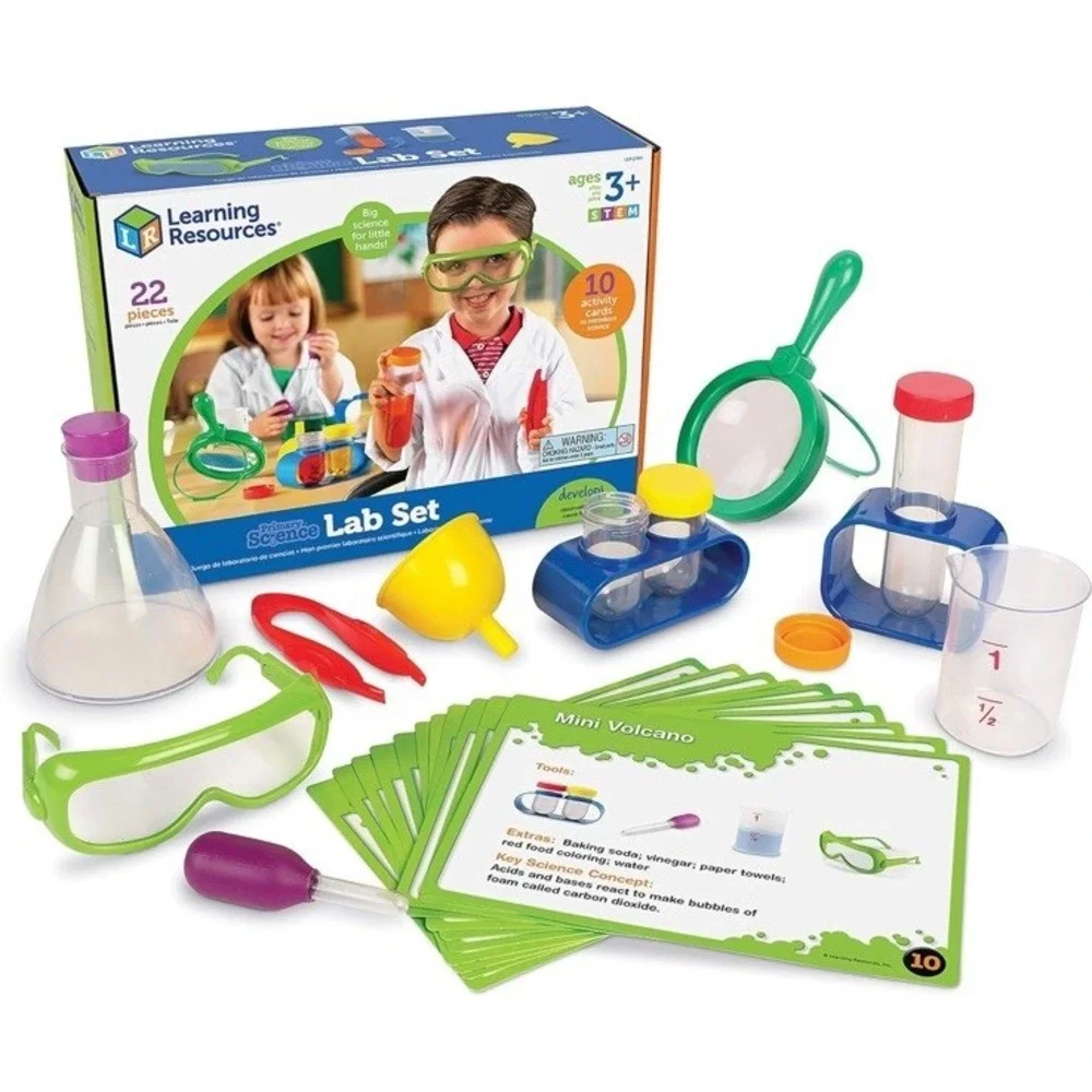 Learning Resources Primary Science Lab Activity Set Preschool STEM Chemistry NEW